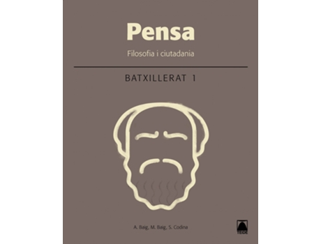 Livro Filosofia I Ciutadania Pensa 1R.Batx 2016 de VVAA (Catalão)