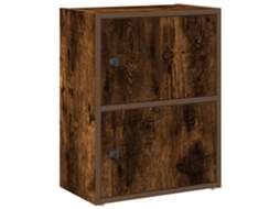 Estante Derivados de Madeira Carvalho Fumado MAISON EXCLUSIVE (40x24x52 cm)