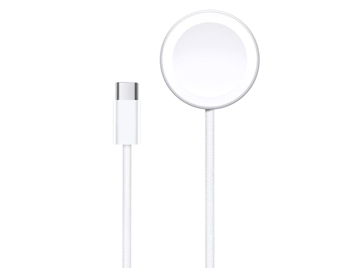 Carregador Yuysan Para Apple Watch Se 2023 44mm Sem Fio Magnéticoanti-rasgo E Duráve Branco