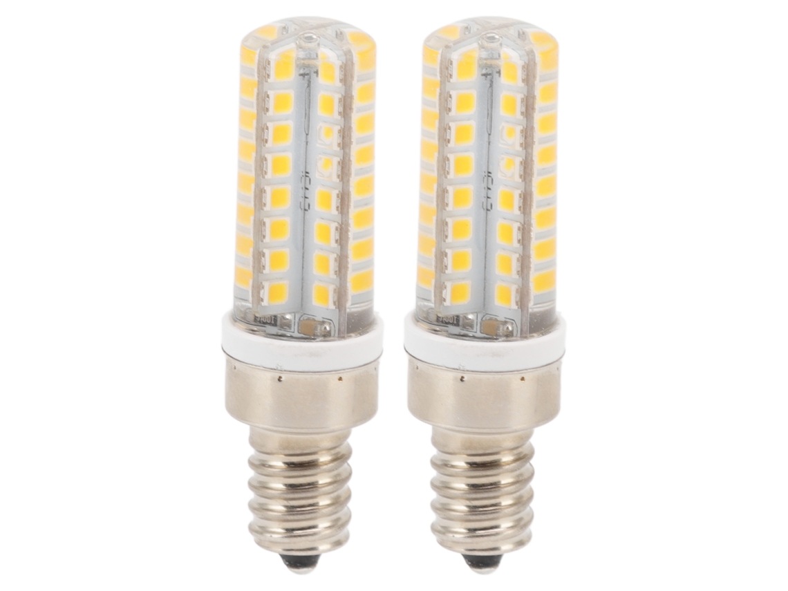 2 lâmpadas LED E14 5W 230V 3000K iluminação quente para lar bar substituição | S/MARCA