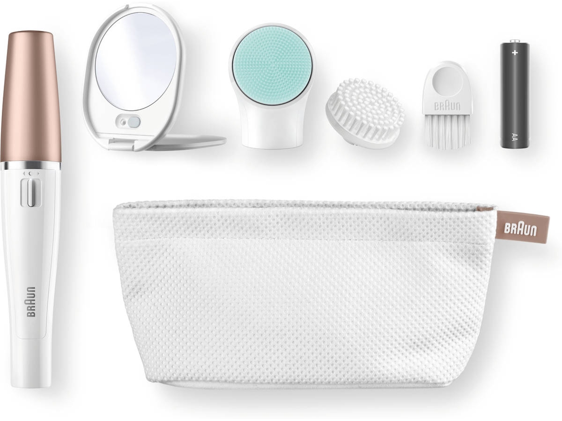 Depiladora BRAUN Face Pack 851-v (Arranque - Cara - Pilhas)