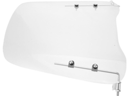 Defletor De Vento Grande E Transparente Para Para-brisa De Motocicleta, Acessório Removível.