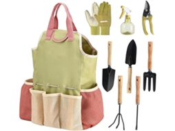 Conjunto De 9 Peças De Ferramentas De Jardinagem Para Plantio |