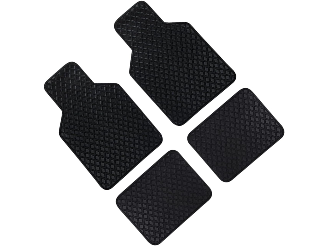 Conjunto De 4 Tapetes Automotivos E Acessórios Internos Traseiros Para Proteção Contra Manchas.