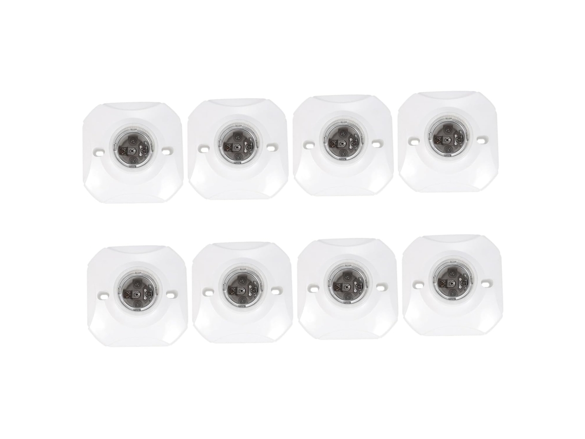 Conjunto de 8 Soquetes Quadrados de Cerâmica SFUSHOS