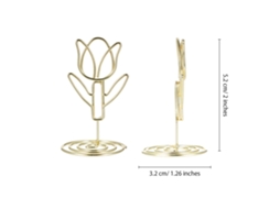 Suportes para números de mesa, clipes, abajures, decoração de casamento, aniversário, festa S/MARCA