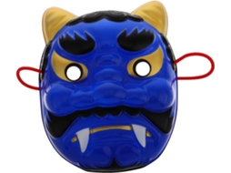 Máscara de demônio para decoração de festas e eventos de Halloween.