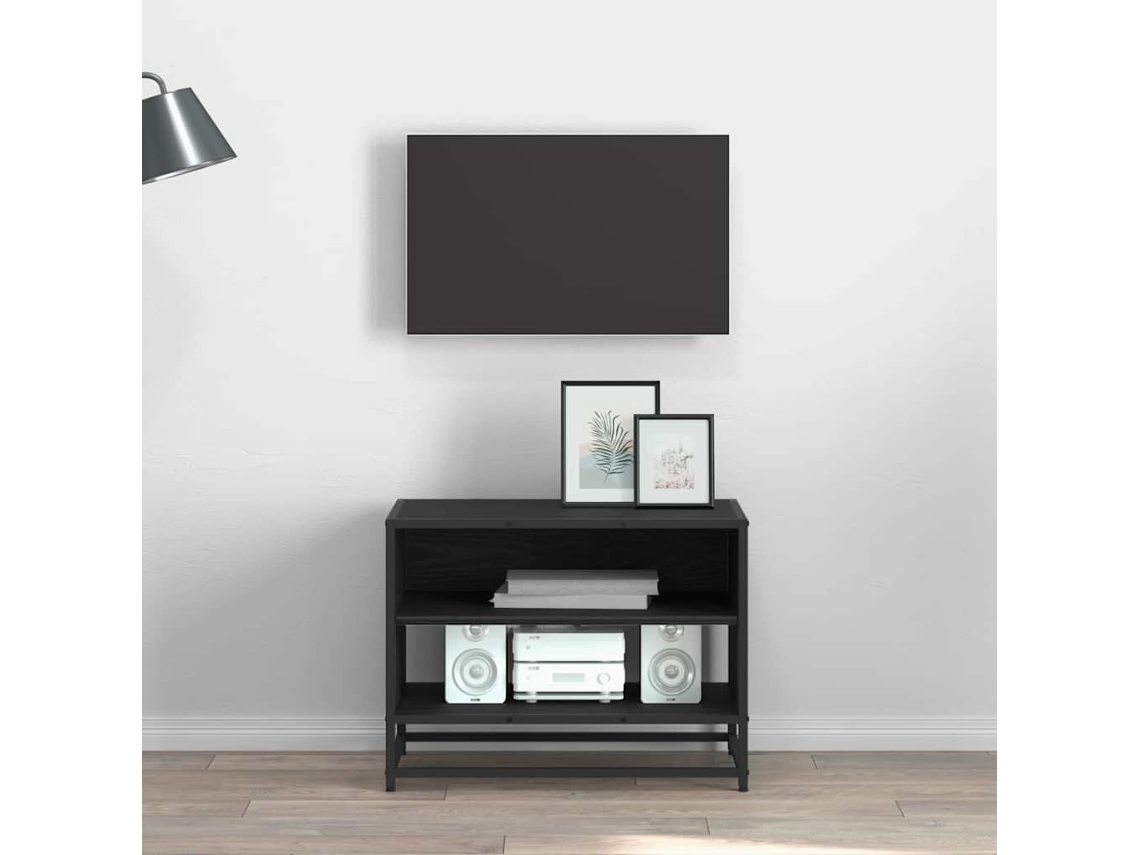 Vidaxl Unidades de Tv Carvalho Preto 61 X 40 X 46 Cm