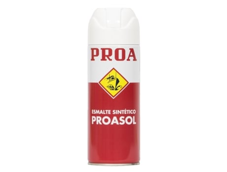 Esmalte Sintético em Spray Esmalte em Spray de Secagem Rápida e Muito Duro Proasol PROA 400 Ml Máquinas Verdes Ral 6011