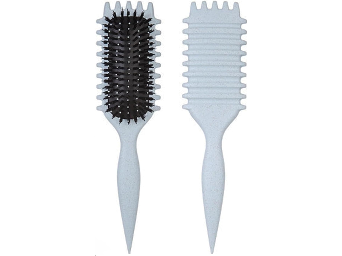 Brush Styling Bristle For Curly Hair, Azul ZYBLSSBB