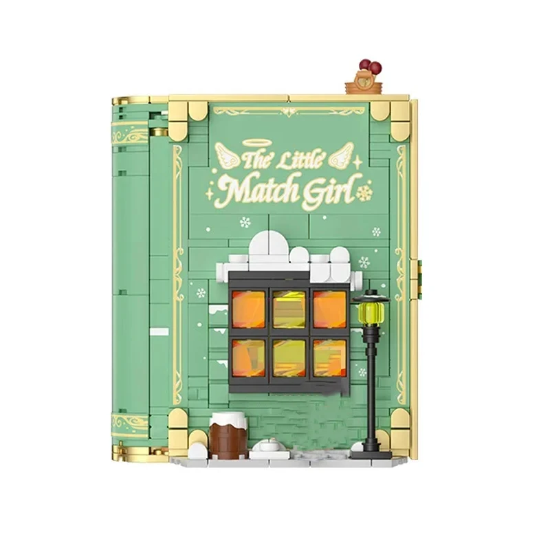 (estilo 5) Blocos De Montar 3d - Livro De Contos De Fadas Da Princesa Dos Sonhos - Anime - Brinquedo Moc