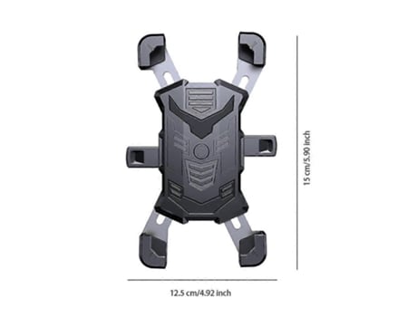 Suporte Universal De Telefone Para Bicicleta De 360 ??graus, Compatível Com Gps E Outros Acessórios Para Bicicleta.