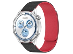 Pulseira De Relógio Magnética De Silicone Com Textura De Madeira Cloud Wood, 20 Mm