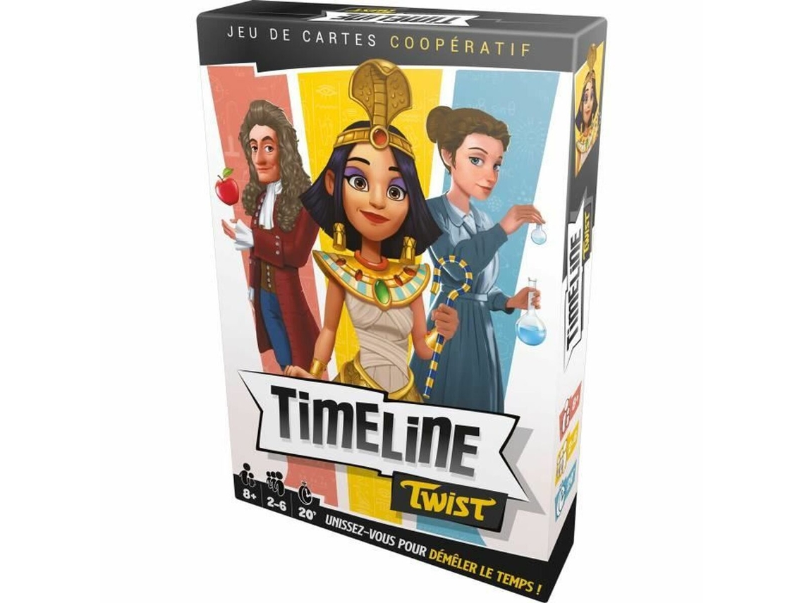 Jogo de Cartas ASMODEE Timeline Twist Fr
