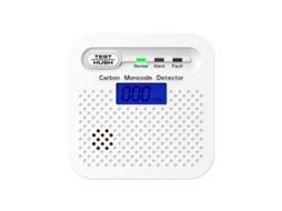 Detector De Monóxido De Carbono Doméstico, Detector De Vazamento De Co Para Aquecedores De Água A Gás Com Alarme Sonoro E Visual.