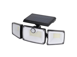 Lâmpadas De Parede Solares Laxiscreed Com 3 Cabeças, 6w, Deteção De Alta Sensibilidade 7700k