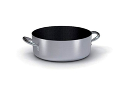 Caçarola BALLARINI 45 Cm Alumínio Tampa Todas As Fontes de Calor Incluindo Indução Forno Tradicional