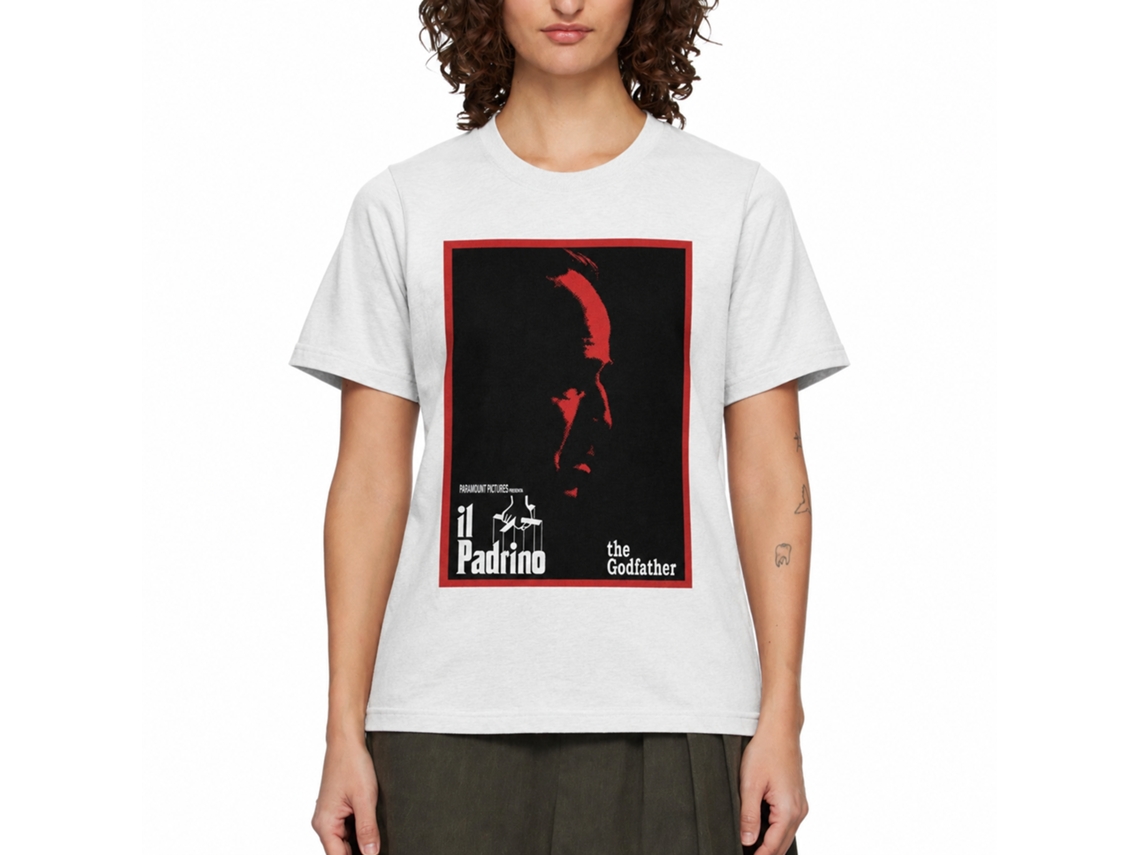 Rockinstone The Godfather The Godfather White T-shirt Size:xxl