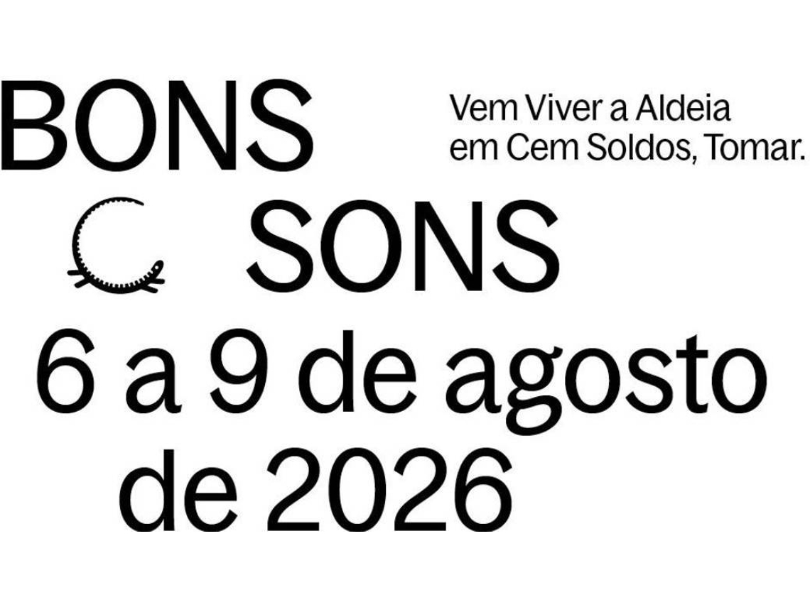 Bilhete BONS SONS 2026