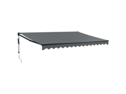Toldo Retrátil Automático 4,5x3 M Antracite MAISON EXCLUSIVE