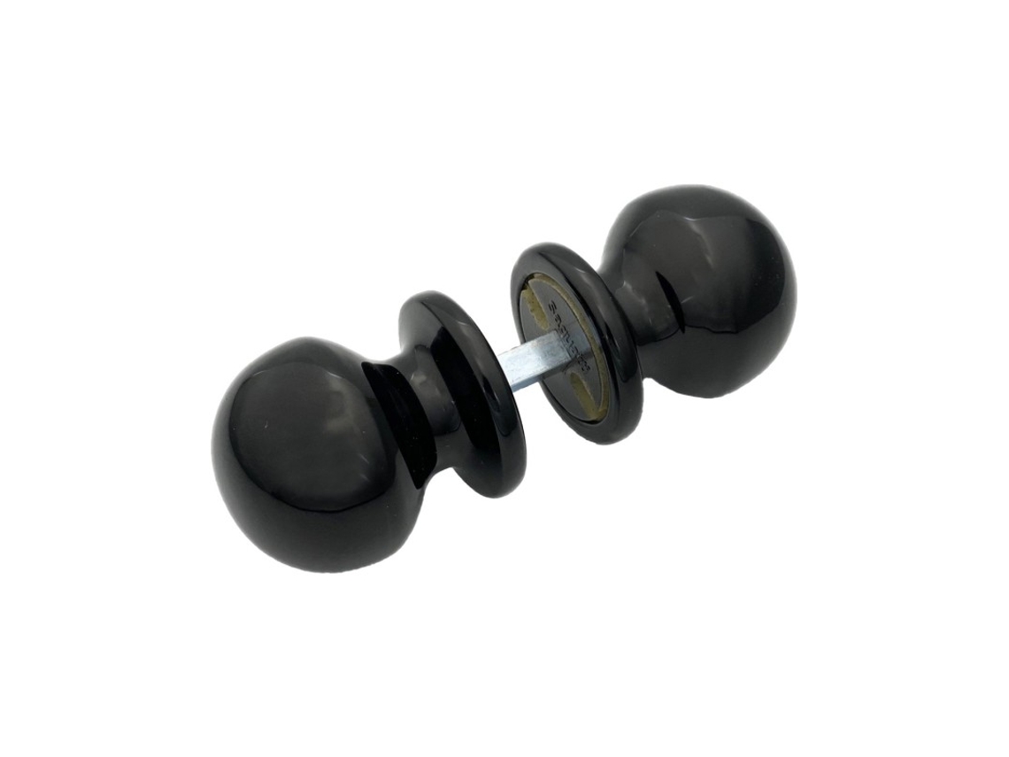 Conjunto de 50 Puxadores para Móveis Bola Abs com 29mm vermelho brilhante