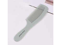 Pente Plano de Plástico com Dentes Largos para Massagem Capilar e do Couro Cabeludo. MDUG (estilo 1 Verde)