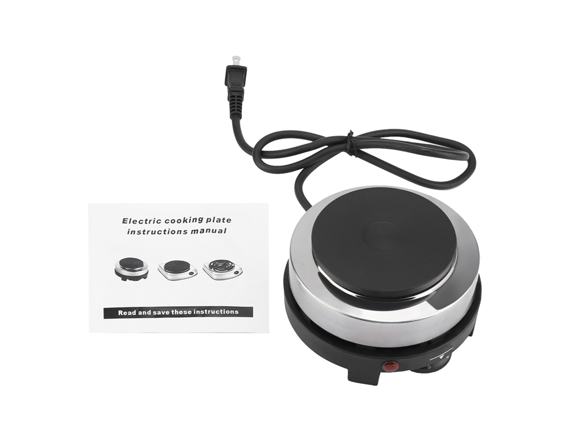 Fogareiro elétrico mini 500w, placa de cozinha portátil, aquecimento rápido | S/MARCA