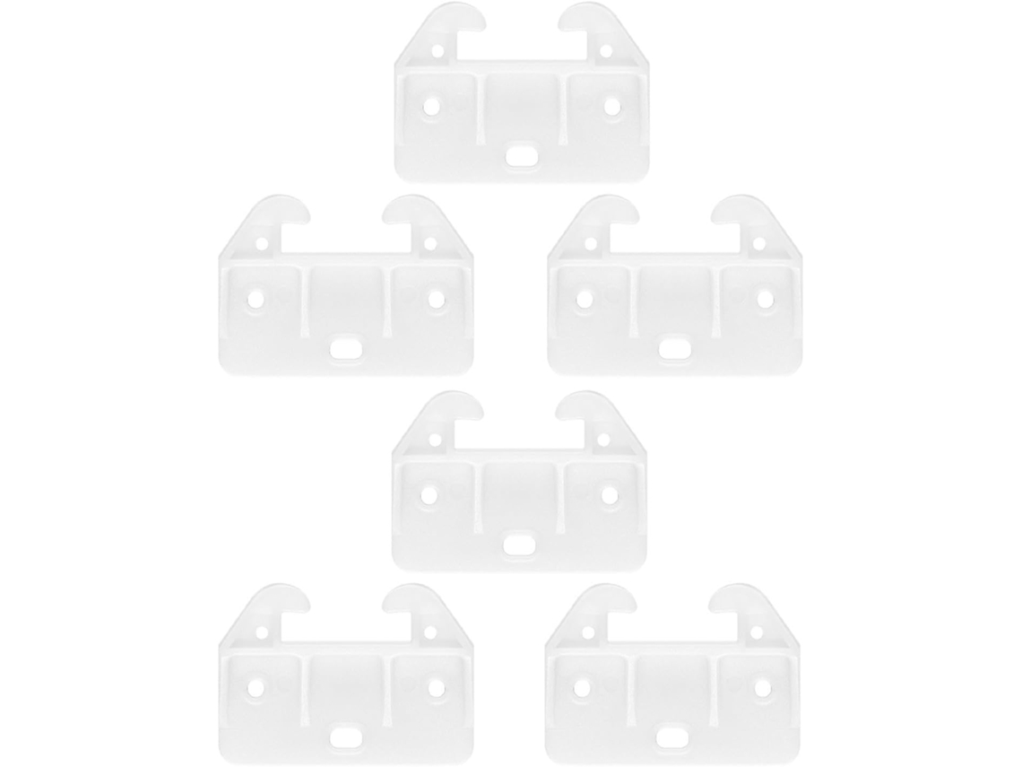 Showeroro Corrediças De Gaveta Plástico Para Cômoda, Conjunto Com 6 Peças, Ideais Para Decoração E Organização De