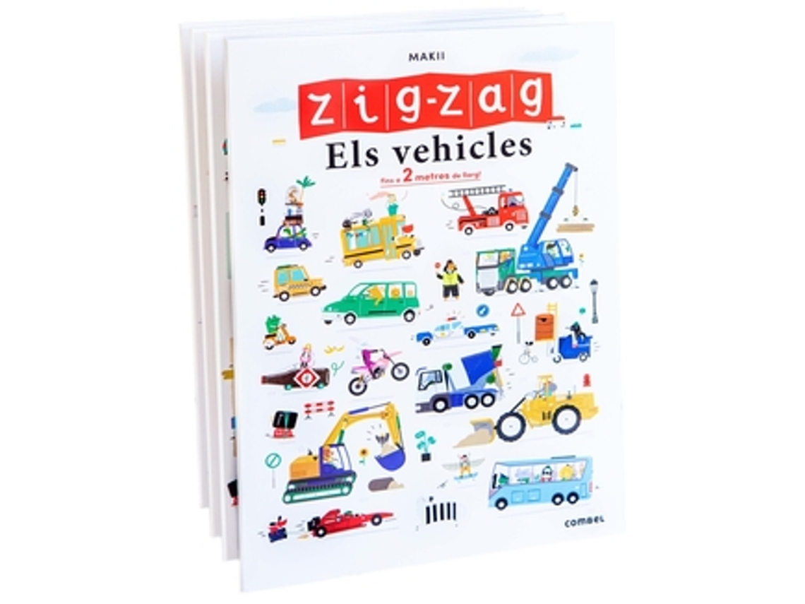 Livro Zig-Zag Els Vehicles de Makii