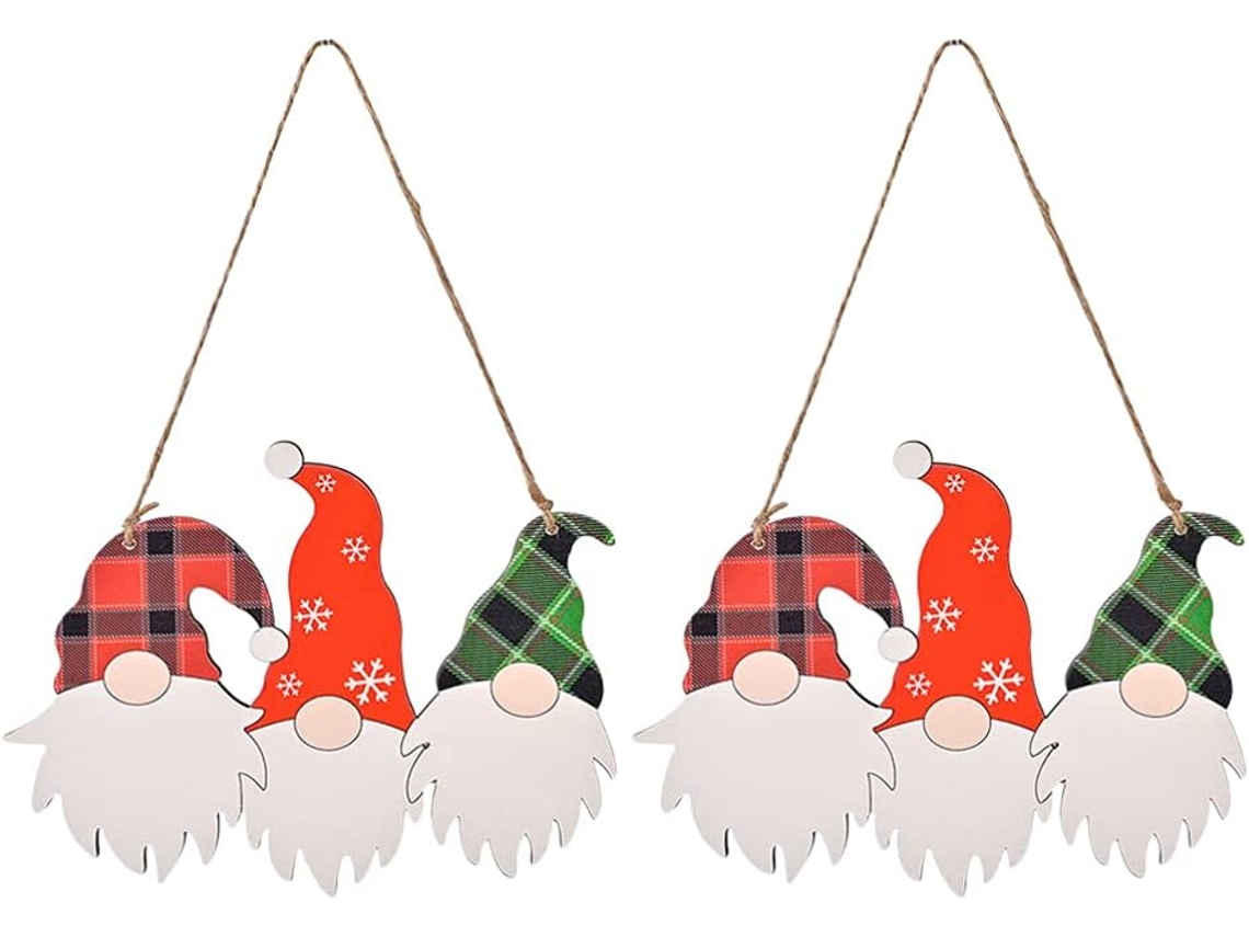 2 Peças Decorações De Porte De Rondes À Suspense Decorações Para Portes De Fête Et Nouvel An Lot De Panneaux
