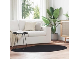 Vidaxl Tapete Huarte Preto 120 X 170 Cm Poliéster