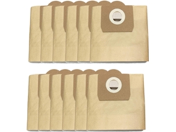 12 Sacos Para Aspirador Karcher 6.959-130.0 Mv 3 / Wd 3.xxx/a 22xx / A 25xx / A26xx /se 4001, 4002