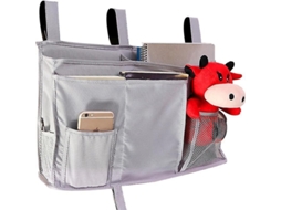 Organizador Colgante Para Cama Com Bolsos Impermeáveis Oxford Para Dormitório Colégio Hospital Carro Bebê