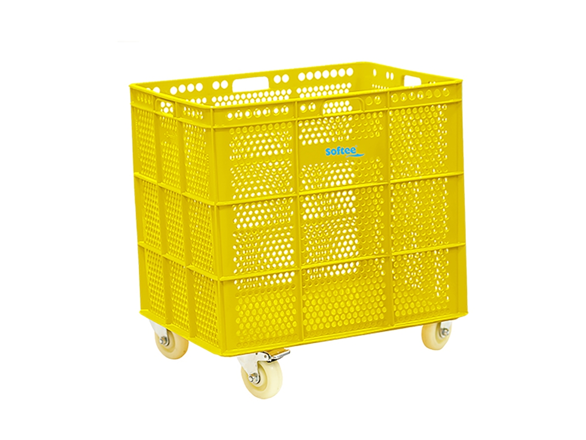 Cesto com rodas SPORTS EQUIPE (Amarelo)