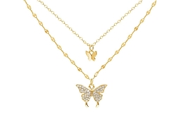 2026 collares de Mariposa para Mulher com Design Único Joias de Cadeia Capa Presente de Moda