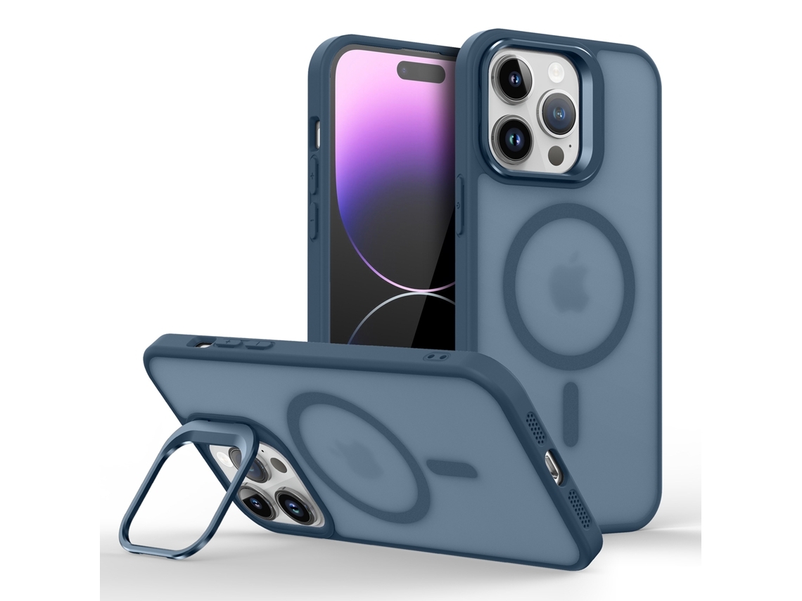 Zsanfs Capa Para Iphone 13, Compatível Com Magsafe, Cor Azul