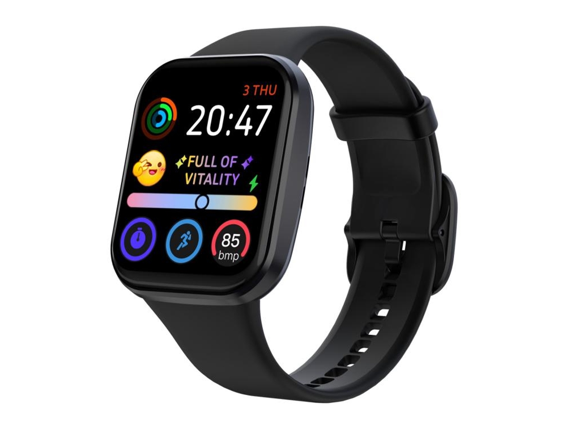 (preto) Smartwatch Com Tela Colorida De 1,83 Polegadas, À Prova D'água Ip68, Com Chamadas Bluetooth E Monitoramento De Saúde.