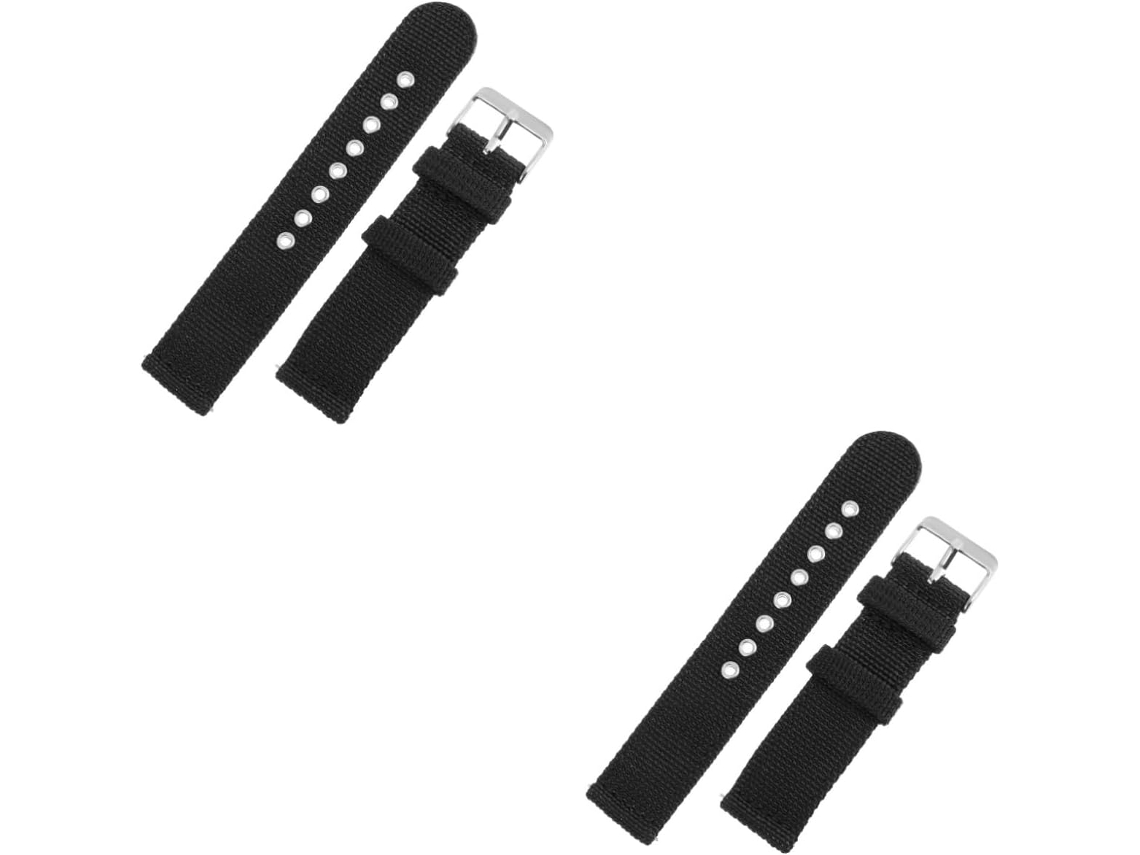 Conjunto De 2 Pulseiras Nylon Compatíveis Com Smartwatch, Ideais Para