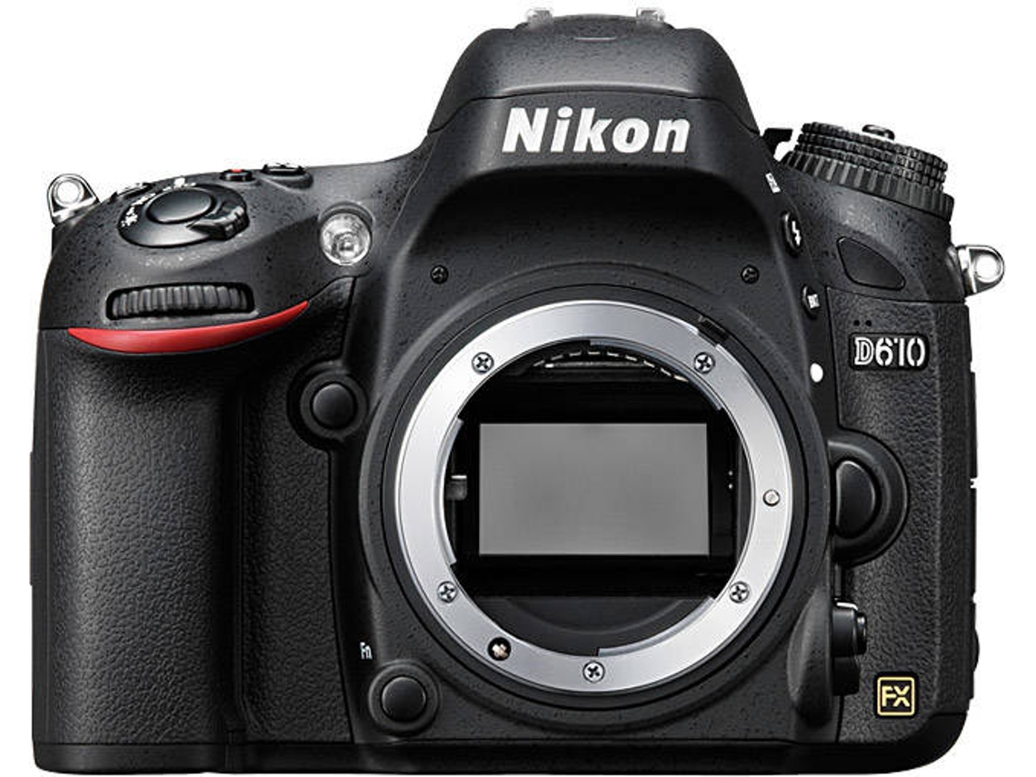Máquina Fotográfica Reflex NIKON D610 (24.3  MP - ISO: 100 a 6400)