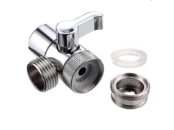 Adaptador De Torneira Desviadora Para Vaso Sanitário, Bidê, Chuveiro E Pia, Com Divisor Bancada Cozinha Acoplamento Fw Aquaforge