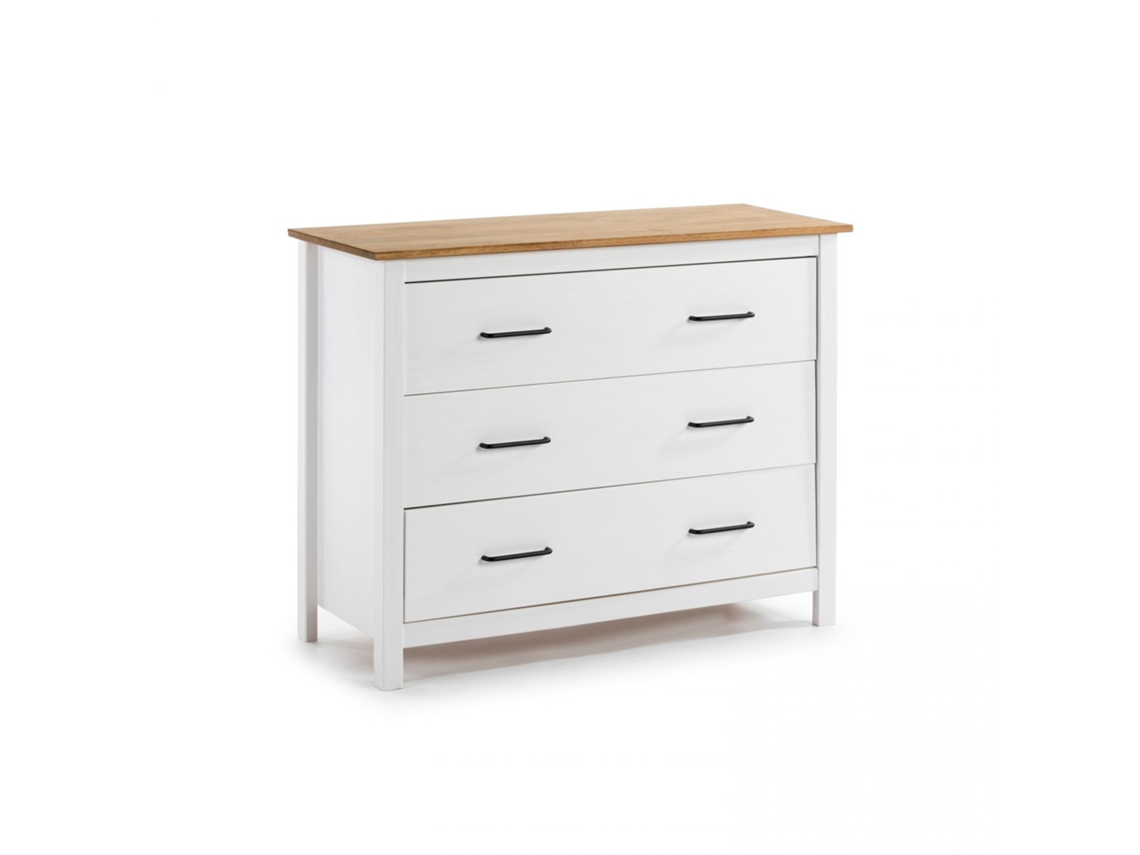 Cómoda Eira Blanco - Oak 100 x 80 x 40 cm