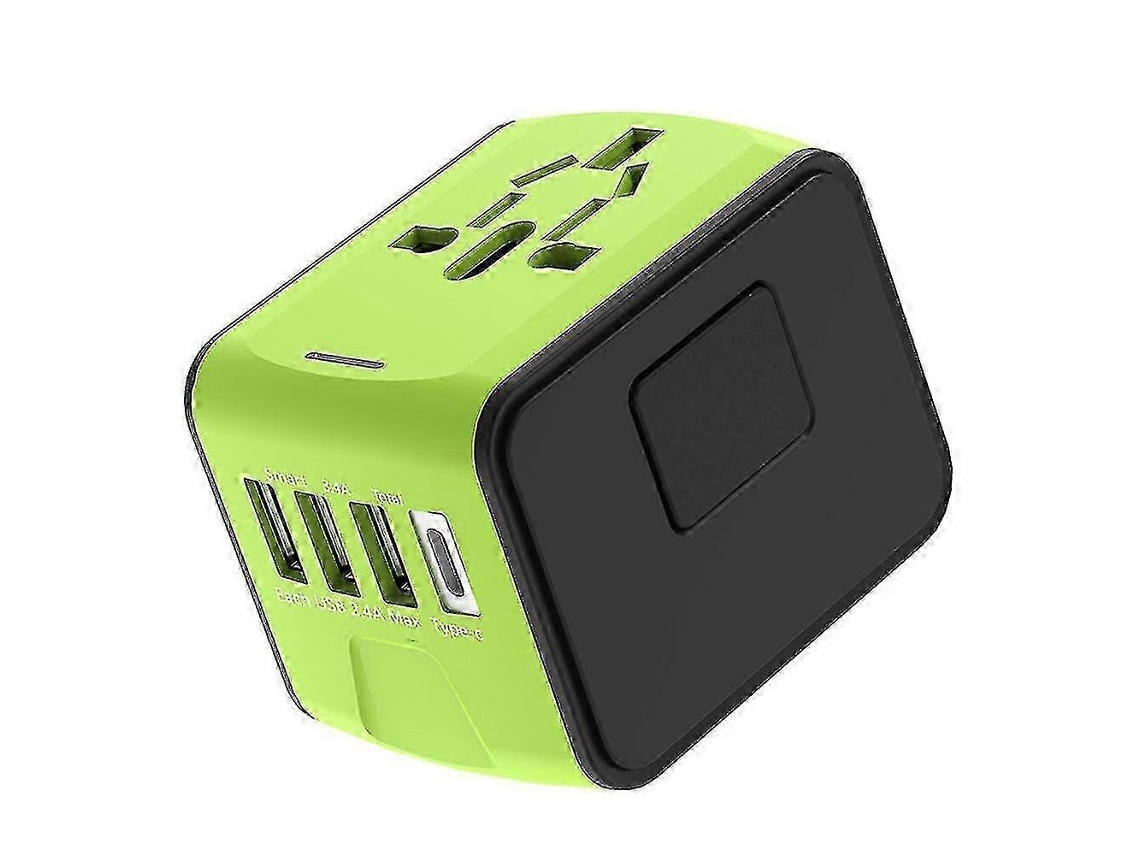 Adaptador Internacional De Viagem Com Tomada Universal E Conversor De Plugue