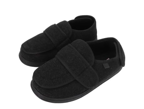 Drfeify Calçados Para Diabéticos Sapatos Baixos Ajustáveis Confortáveis Em Espuma Com Memória De Forma Com Bico Fechado Cuidado Perfume
