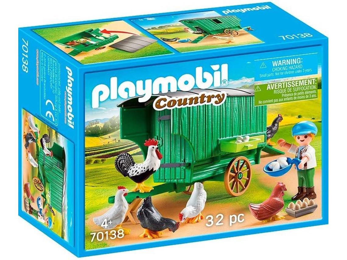 Playmobil PLAYMOBIL País Chicken Coop (Idade Mínima Recomendada: 4anos)