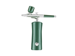 Massajador Facial Kit De Aerógrafocom Compressor Mini Escova De Ar Portátil Sem Fio Escovas De Ar Pressão Verde Yizhood