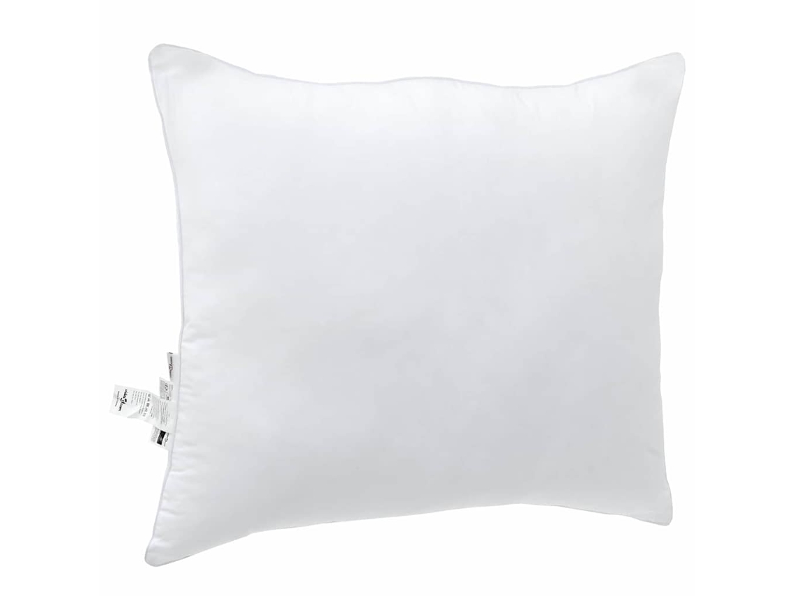 Conjunto 2 Almofada Vidaxl Branco Algodão (80 X 80 X 40 Cm)