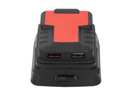 Adaptador De Carregador De Bateria Para Ferramentas Elétricas Com Porta Usb Rápido Duplo Conversor Para Bat611