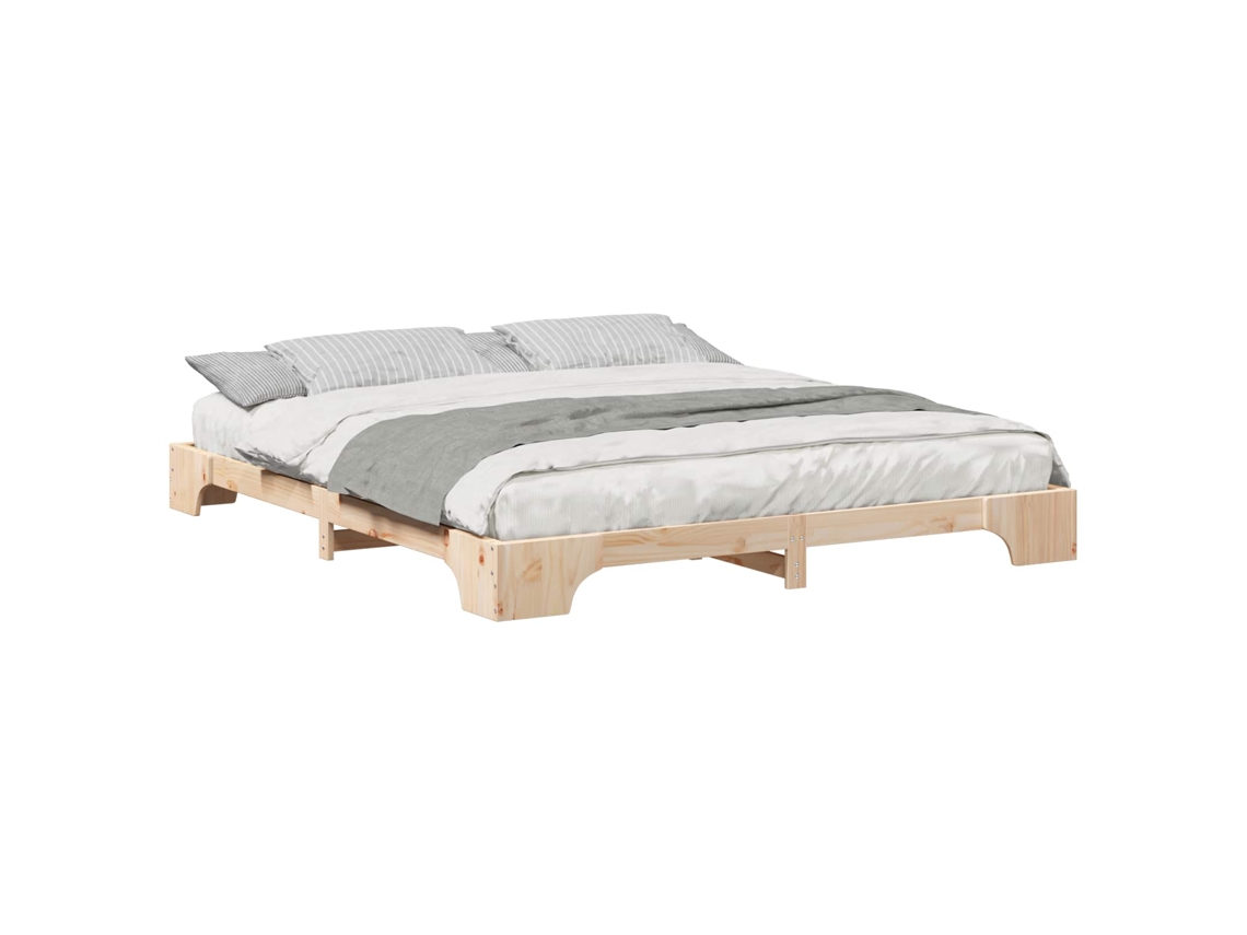Estrutura da Cama Castanho 200 X 220 Cm MAISON EXCLUSIVE