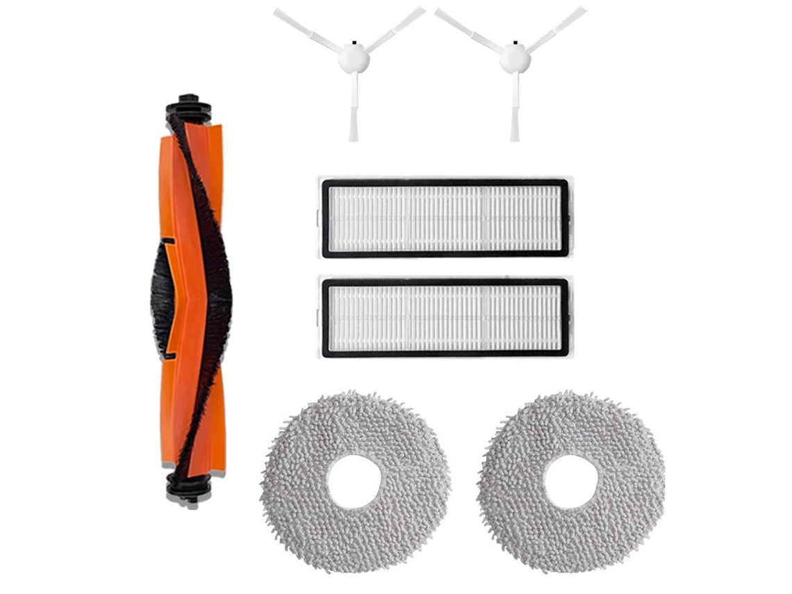 Peças de reposição para aspirador de pó robô Xiaomi X10, X10, X20 e X20 Plus (conjunto de 7 peças)