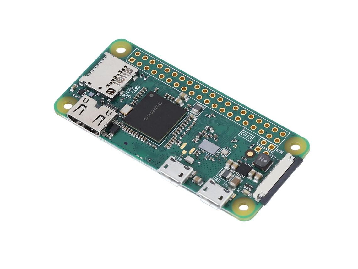 Placa-mãe Original Raspberry Pi Zero W Com Cpu, Wi-fi + Bluetooth